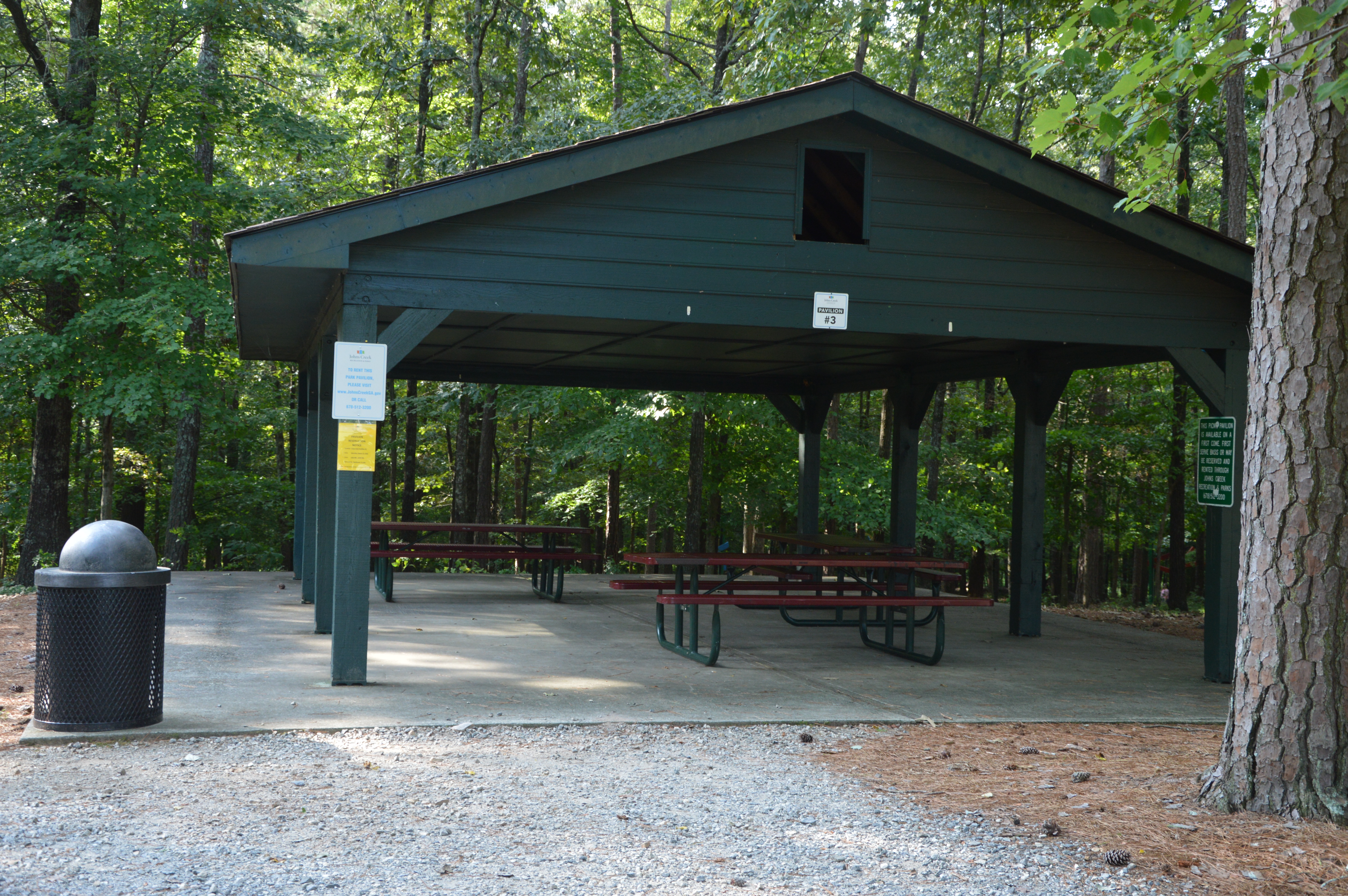 Outfield Picnic Pavilion Area